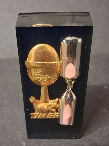 Vintage lucite egg - lucite,