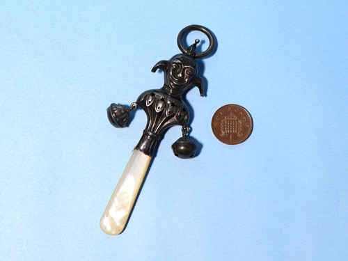 1915 sterling silver jester - 1915,