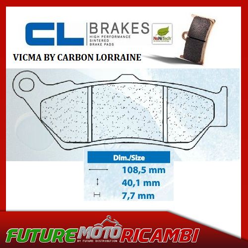 Front brake pads - front,