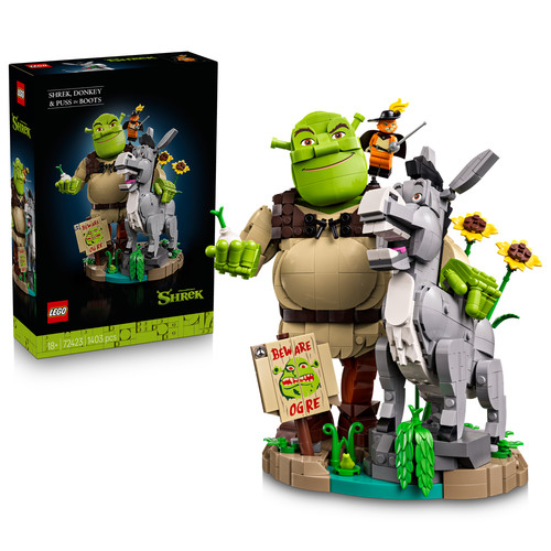 Lego shrek - lego, shrek,