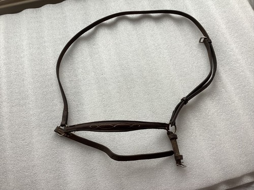 Cob size drop nosebands brown - size,