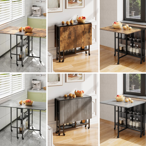 Folding dining table drop leaf - folding,