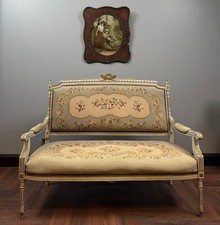Vintage French Settee –