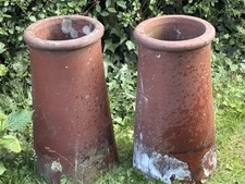 X2 Terracotta Chimney Pots For Sale