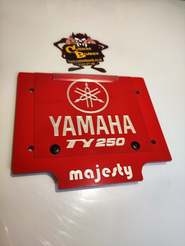 Trials front number board - front,
