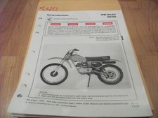 1981 Honda XR100 Dealer