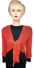 New Womens Tie Up Open Front
