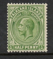 Falkland Is. 1921-28 ½d