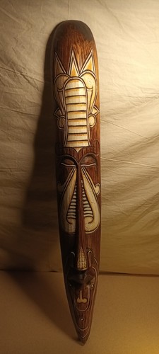 Hand carved tribal - tribal, wall