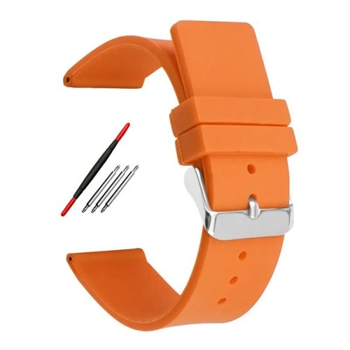 Silicone rubber watch - watch, strap