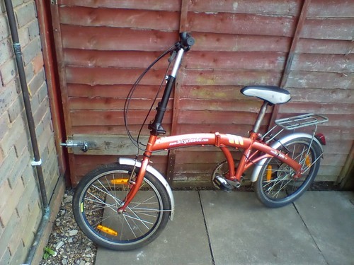 Bicycle used folding - used, 20