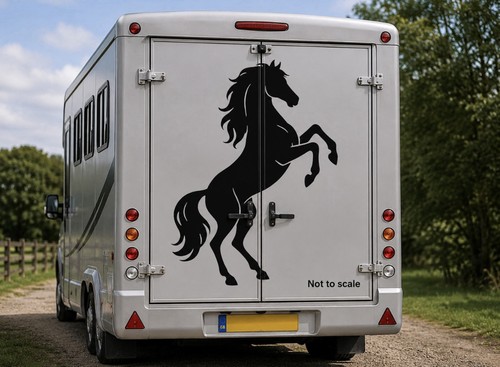 Rearing horse vinyl - x,