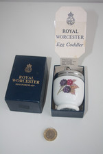 Vintage Royal Worcester Egg Coddler - Evesham - Boxed