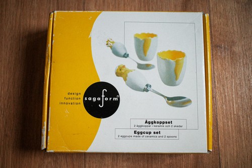 Sagaform chick egg boxed - chick, &
