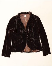 AQUA Womens Cardigan Top UK 12 Medium Brown CE01