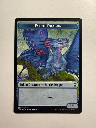 Faerie dragon token mtg - dragon,