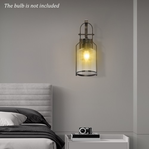 Industrial rustic lantern - industrial,