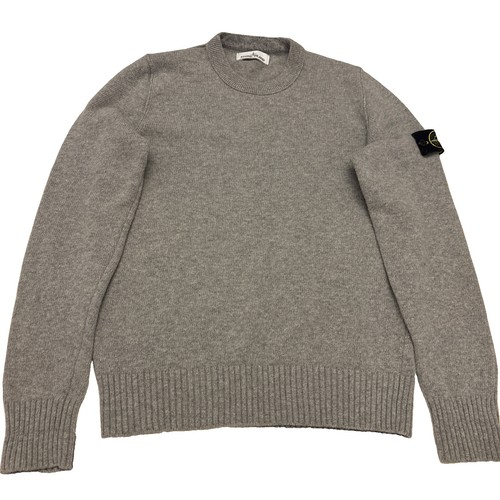 Stone island men grey wool - island, men’s