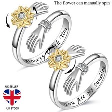 925 Sterling Silver Hug Ring