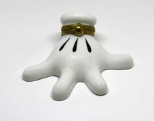 LIMOGES FRANCE BOX - ARTORIA - MICKEY MOUSE'S GLOVED HAND - LE - DISNEY