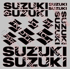 14 SUZUKI Decals Stickers