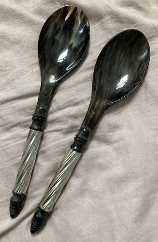 Vintage faux horn silver - vintage, &