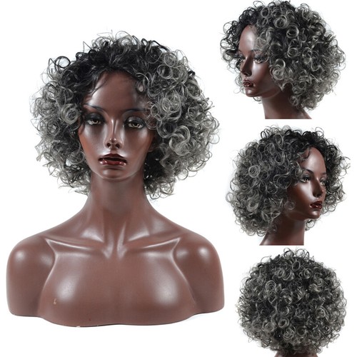 Women wig short wavy - wig, curly