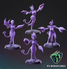 Unpainted multipart miniatures