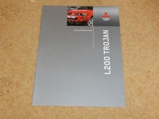 MITSUBISHI L200 TROJAN BROCHURE UK November 2008 (134bhp)