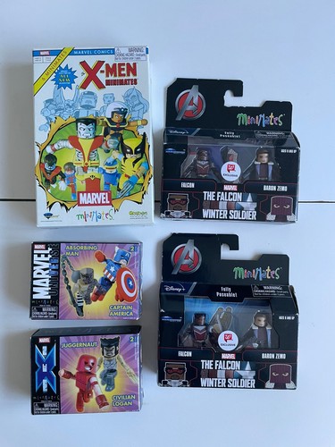 Marvel comics men minimates - marvel,