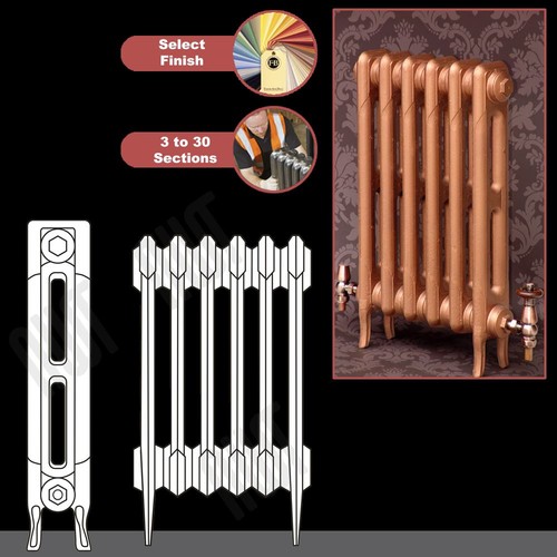 Cast iron radiators - cast, 2