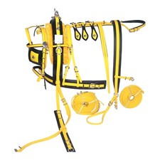 Biothane horse Harness Yellow and Black size Full Cob Pony Small Pony Shetland