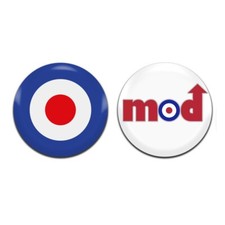 2x Mod 25mm / 1 Inch D Pin