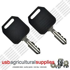 IGNITION KEYS x2 COUNTAX C30 C40 C60 C80 RIDE ON MOWER LAWNMOWER - FAST