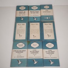 Vintage Pelican Books (x 9)