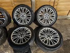 17” FORD FOCUS MK4 TITANIUM WHEELS SET OF ALLOY WHEELS 