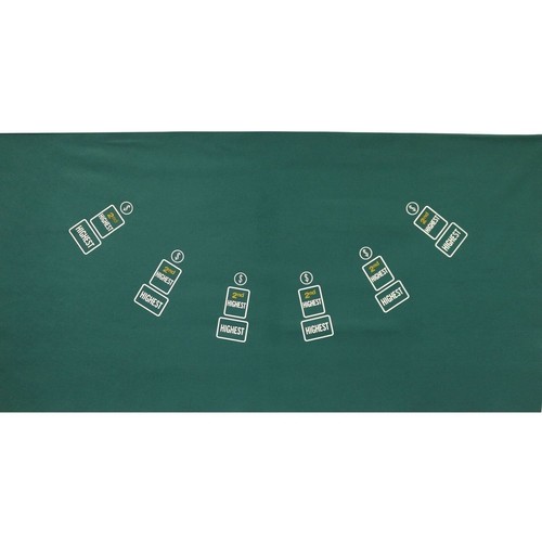 Pai gow poker layout felt - poker,