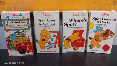 Disney presents spot vhs - presents, lot