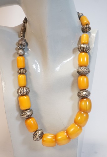 Vintage berber necklace - vintage, silver