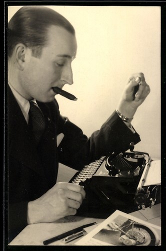 Photo man with cigar a - man,