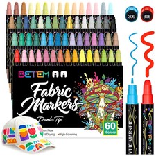 60 Colors Dual Tip Acrylic
