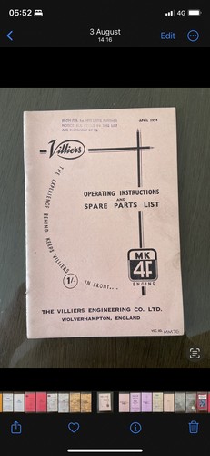 Villiers operating - villiers,