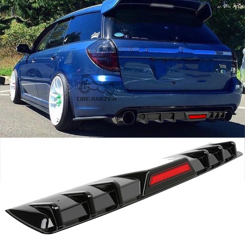 Gloss rear diffuser - diffuser, bumper