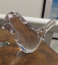 Wedgwood Clear Glass Bird