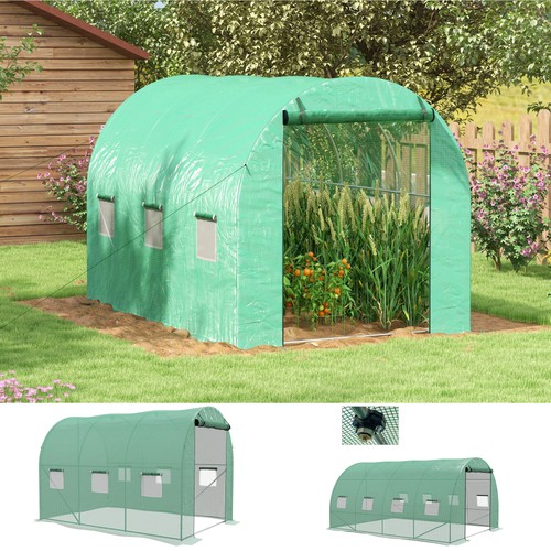 Polytunnel greenhouse with - polytunnel,
