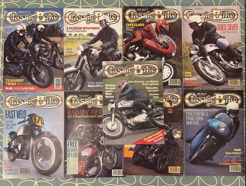 Classic bike magazine 1990 - 9x,