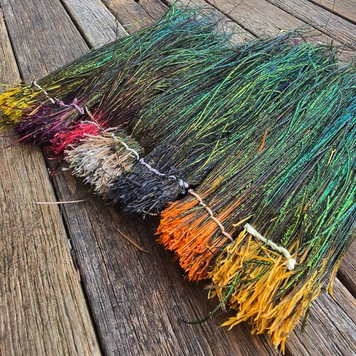 Peacock herl dyed fly tying - fly,