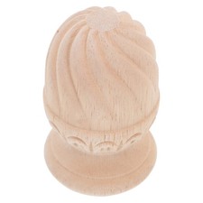 Rustic Wooden Baluster Finial