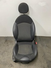 2010 BMW MINI R55 R56 R57 Sport Half Leather Front Right  Seat Driver