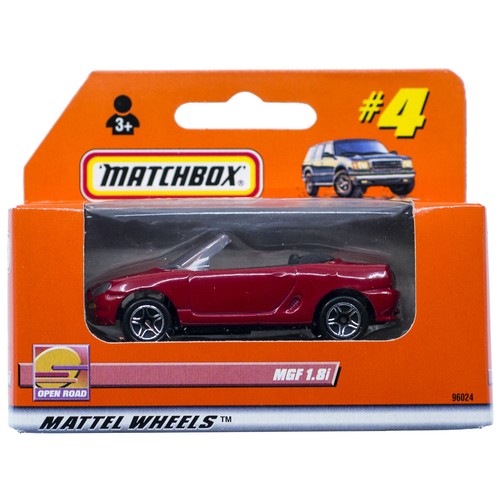 Matchbox mgf 8i red - red, open
